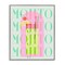Stupell Industries Retro Pastel Mojito Framed Giclee, design by Lil' Rue